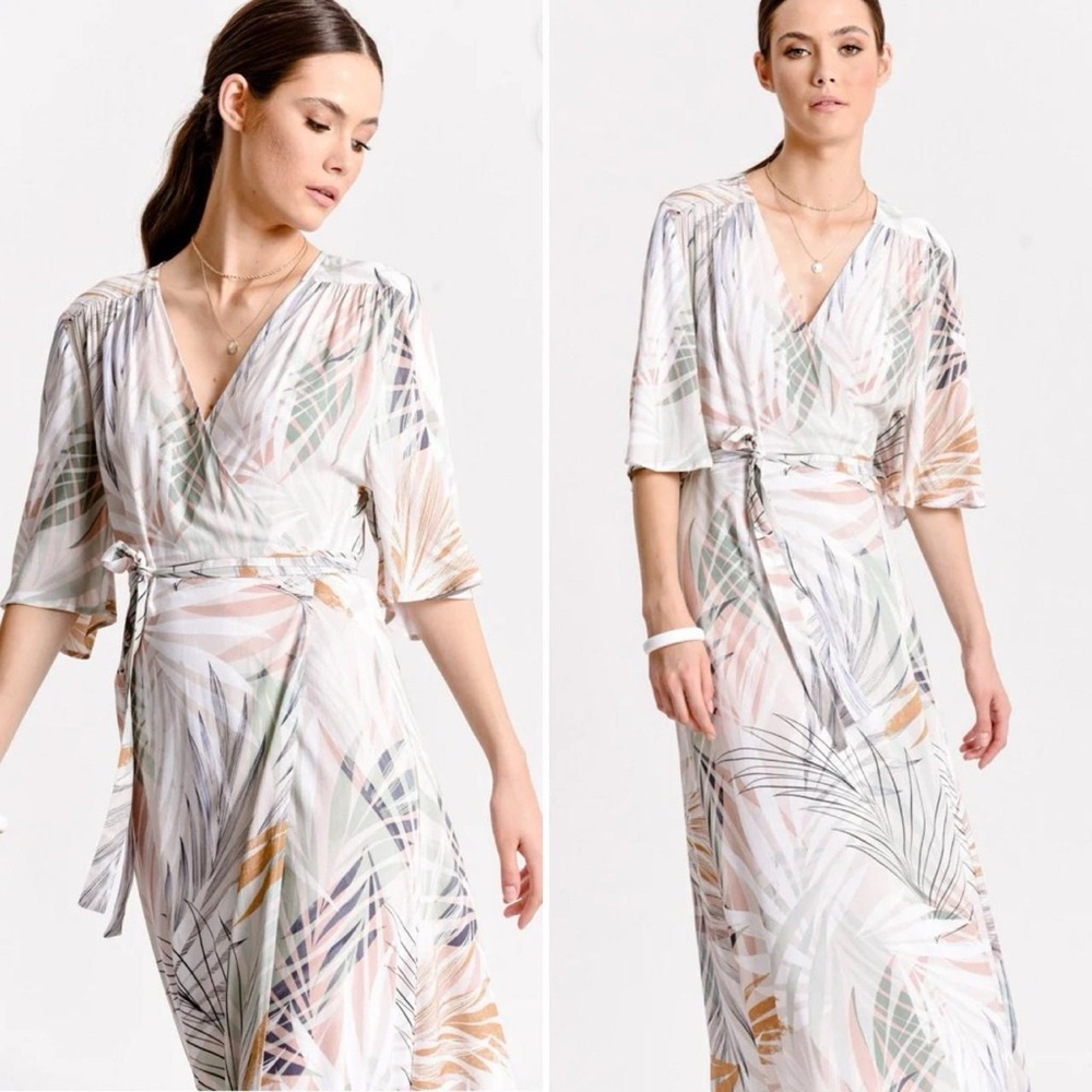 Molly Bracken Crossover Wrap Dress. XS. NEW WITH TAGS!